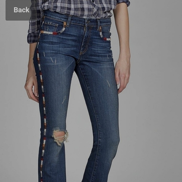 𝅺miss Me Vintage Janis denim jeans. Flare leg sz.24